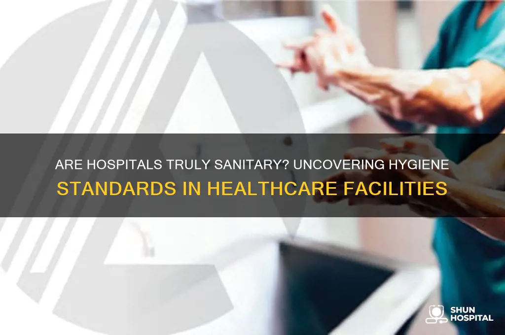 are hospitals sanitary