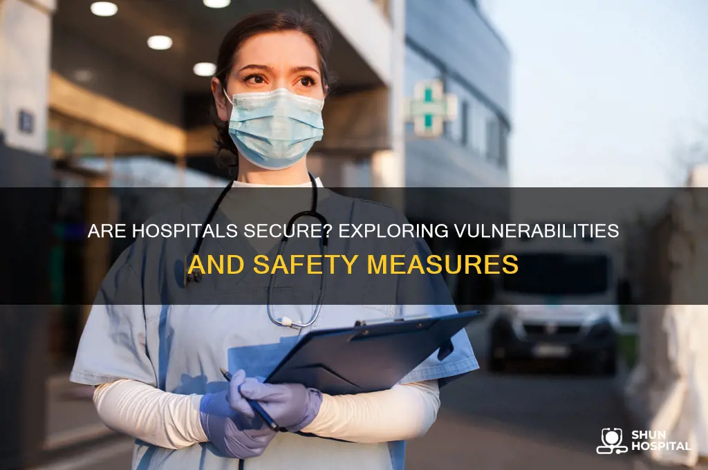 are hospitals secure