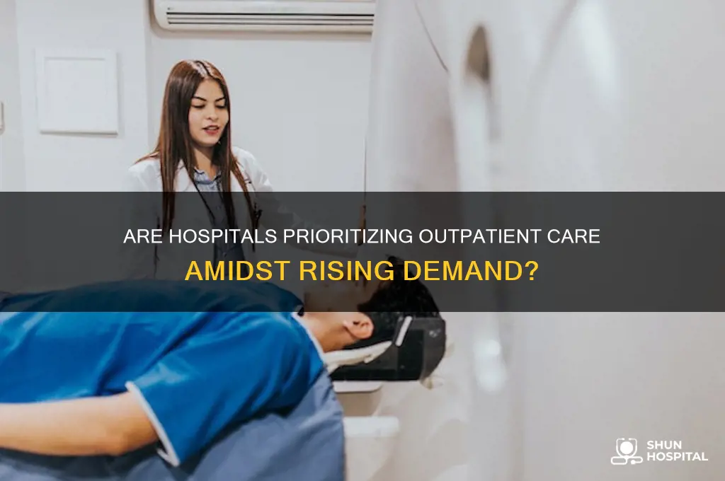 are hospitals seeing outpatients