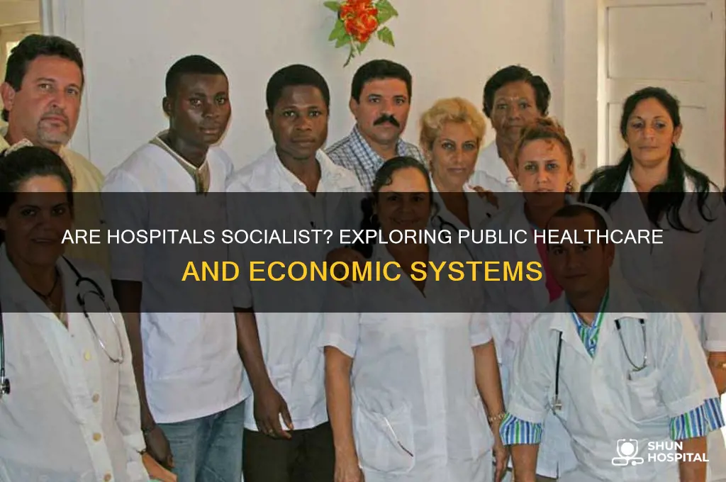 are hospitals socialism