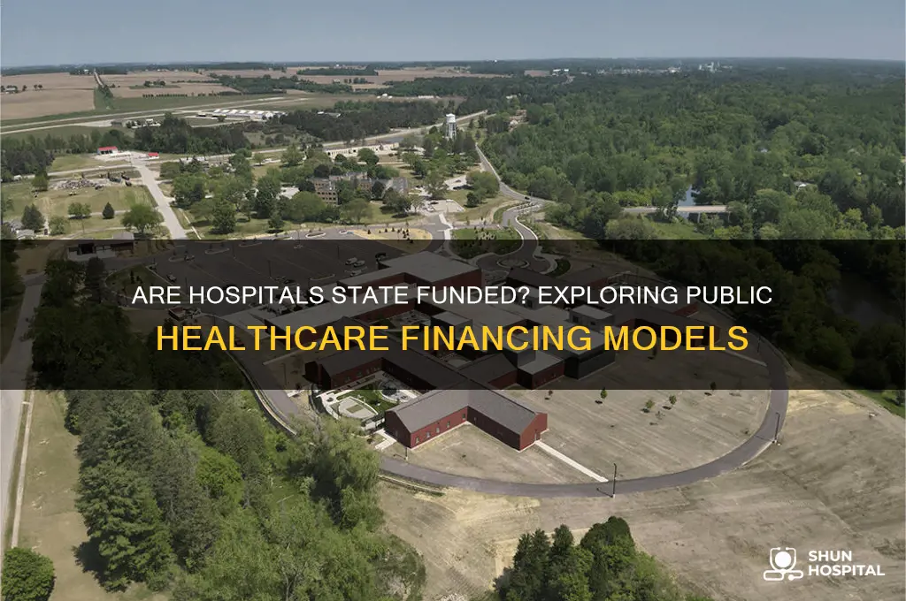 are hospitals state funded