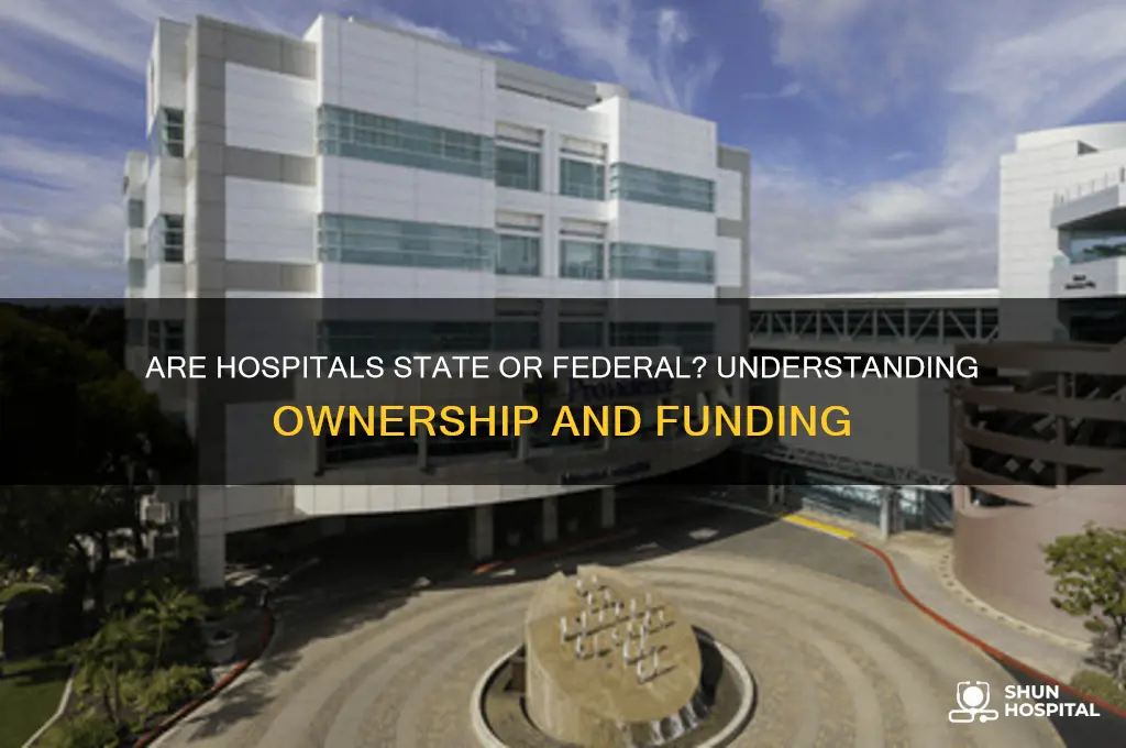 are hospitals state or federal