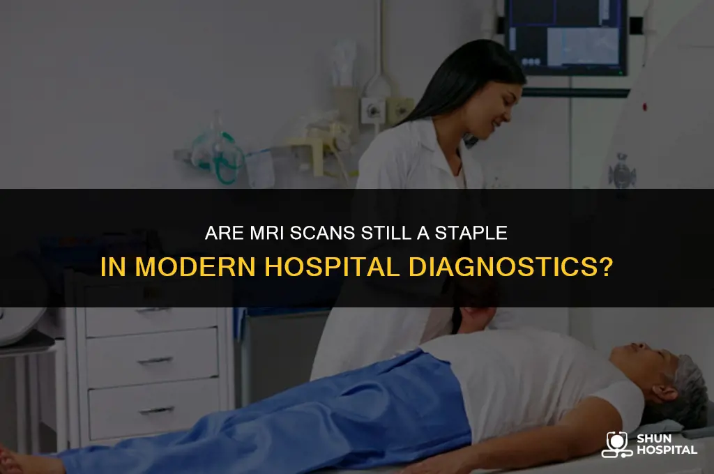 are hospitals still doing mri scans