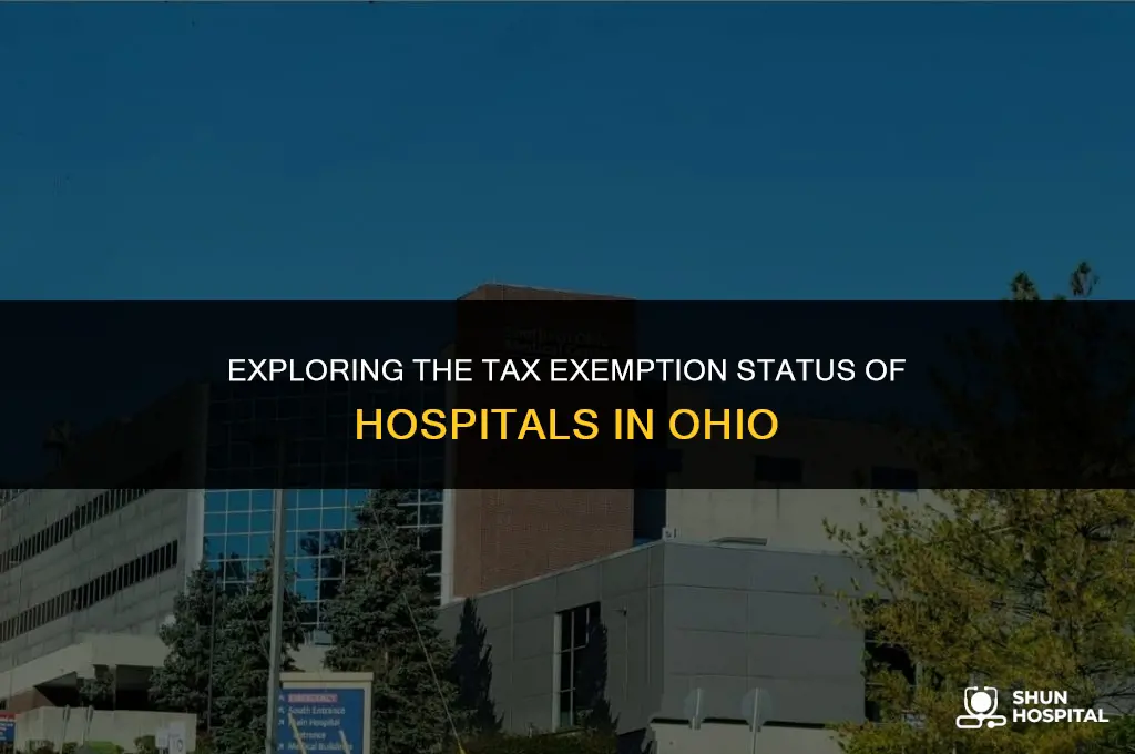 are hospitals tax exempt in ohio