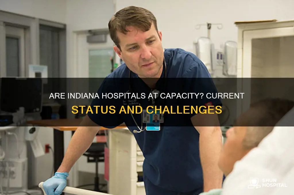 are indiana hospitals full