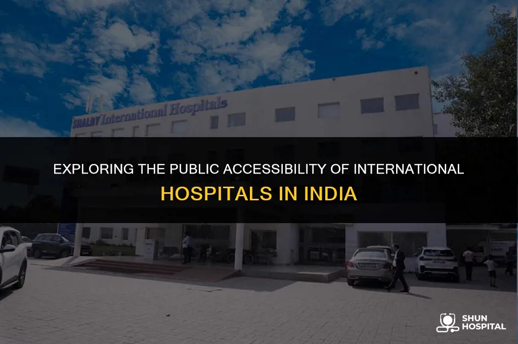 are international hospitals in india public