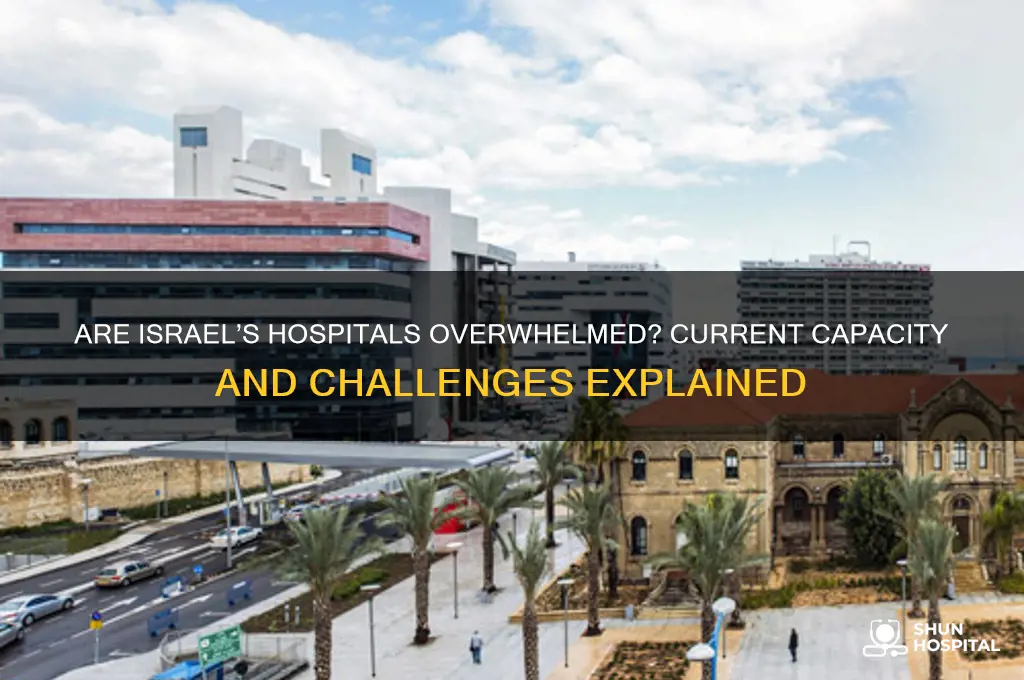 are israel hospitals full
