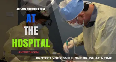 Jaw Surgeries: Hospital Procedures and Recovery