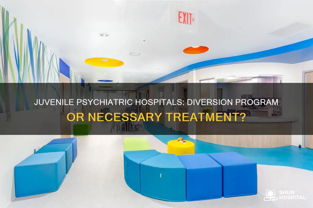 are juvenile psychiatric hospitals part of a diversion program