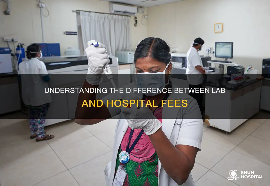 are lab fees different from hospital fees