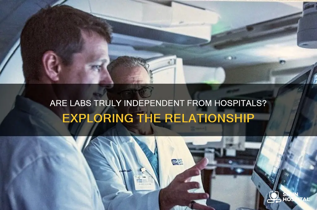 are labs independent from hospital