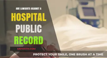 Hospital Lawsuits: Are They Public Record?