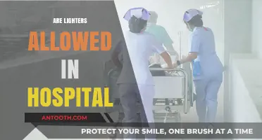 Hospital Fire Safety: Are Lighters Permitted on Premises?
