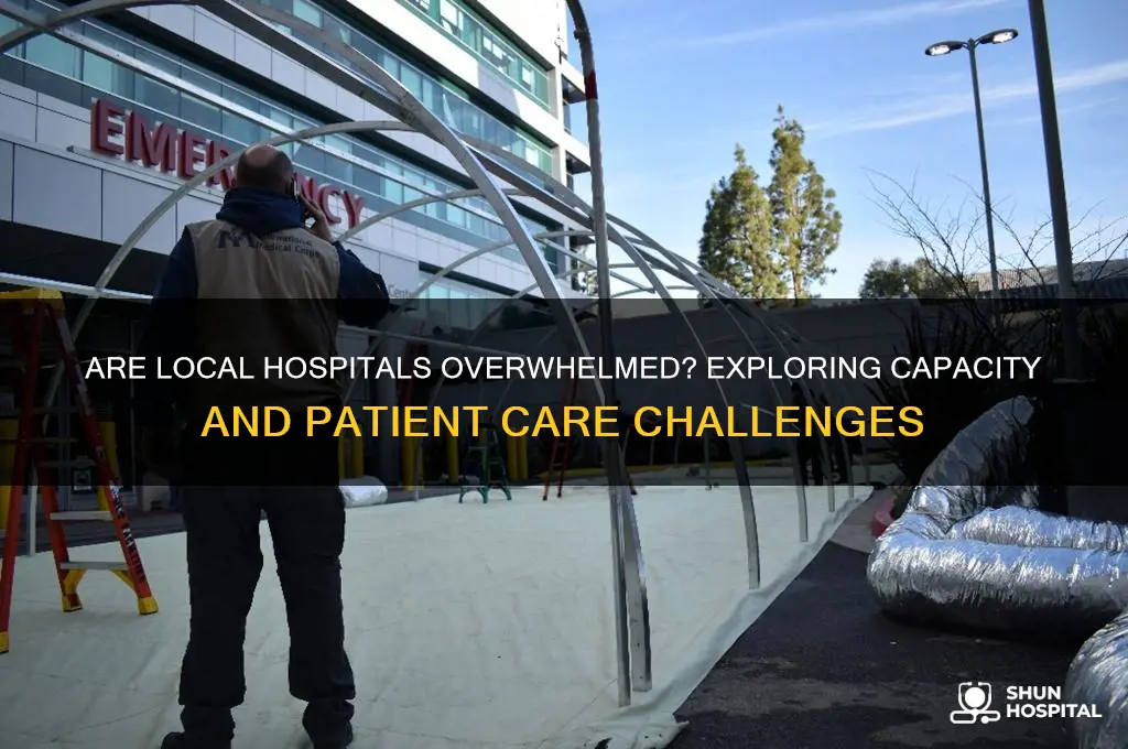are local hospitals full