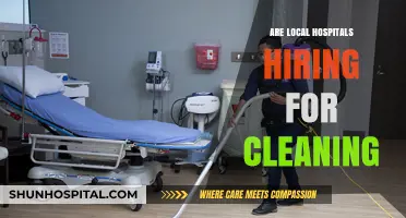 Exploring Local Hospital Job Openings: A Focus on Cleaning Positions