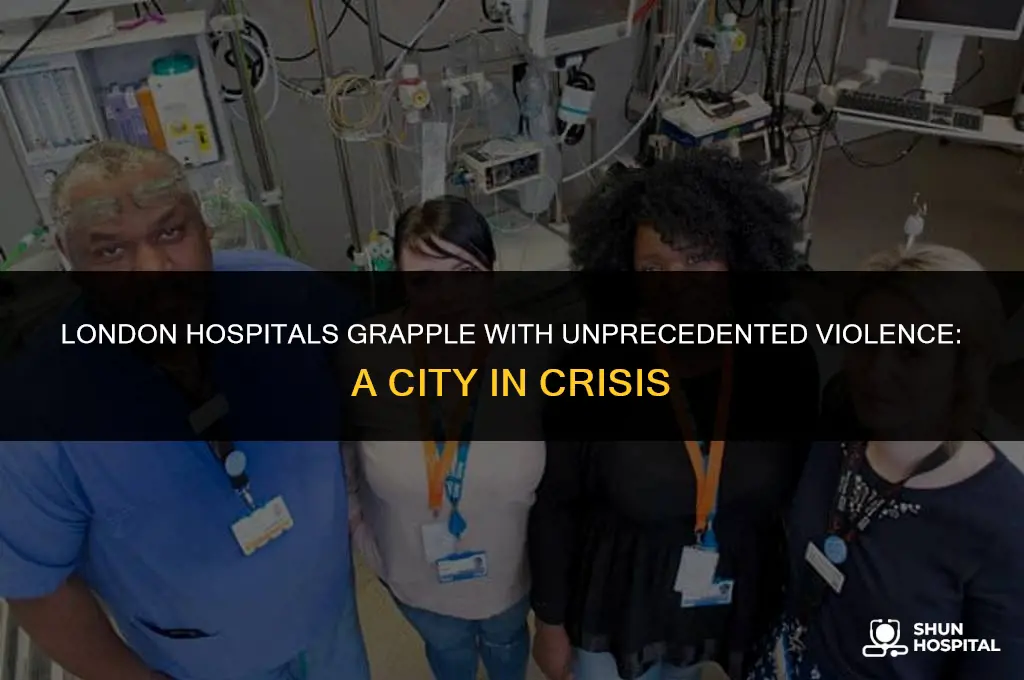 are london hospitals awash in blood