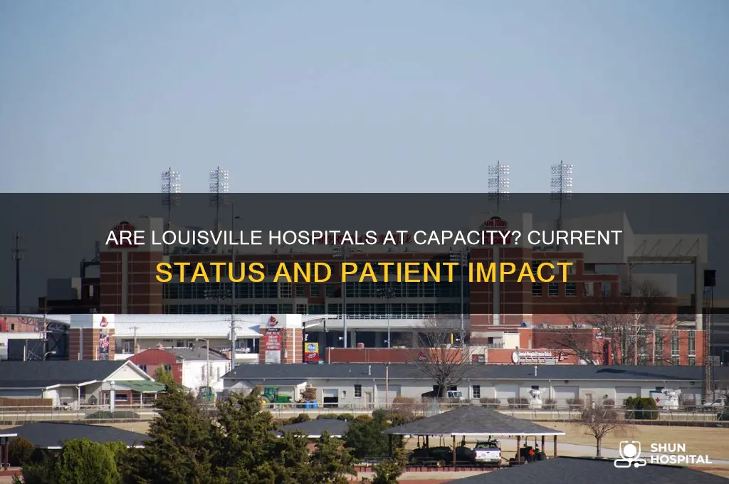 are louisville hospitals full