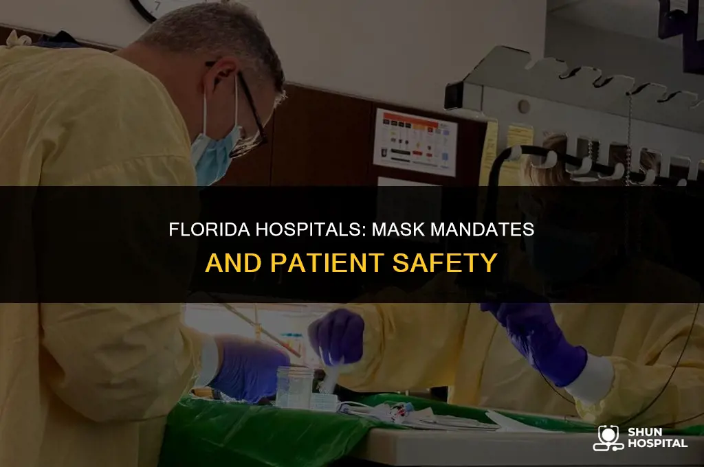 are masks required in florida hospitals