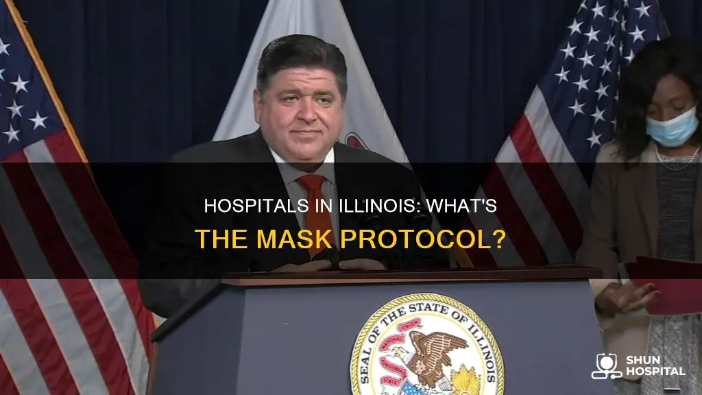 are masks required in hospitals in illinois
