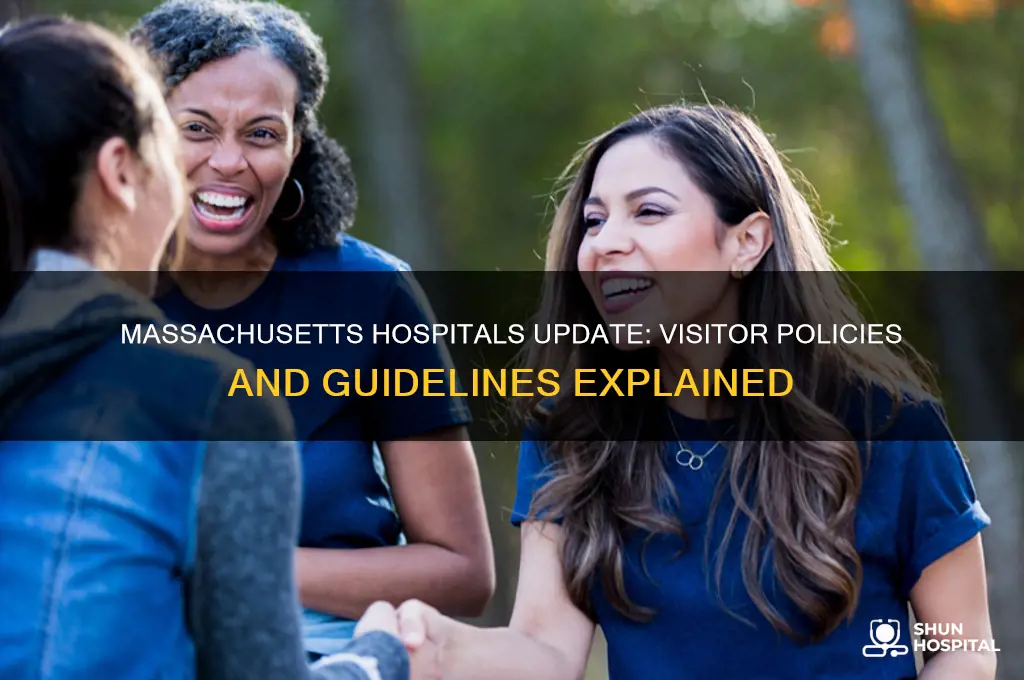 are massachusetts hospitals allowing visitors
