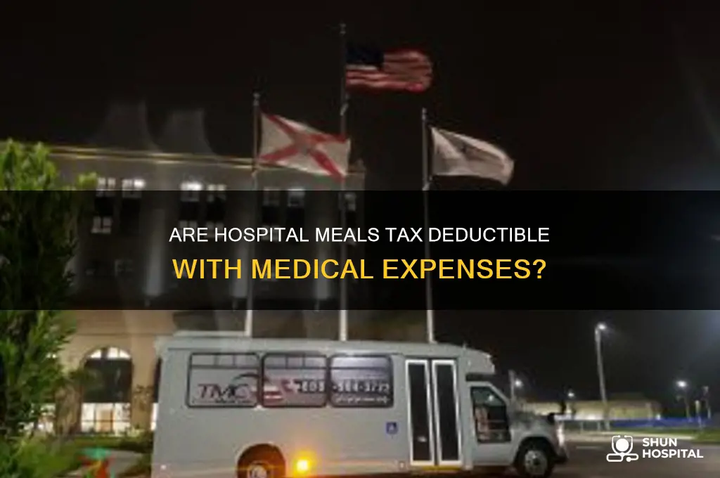 are meals at hospital xedictibld wufh medicl expe ses