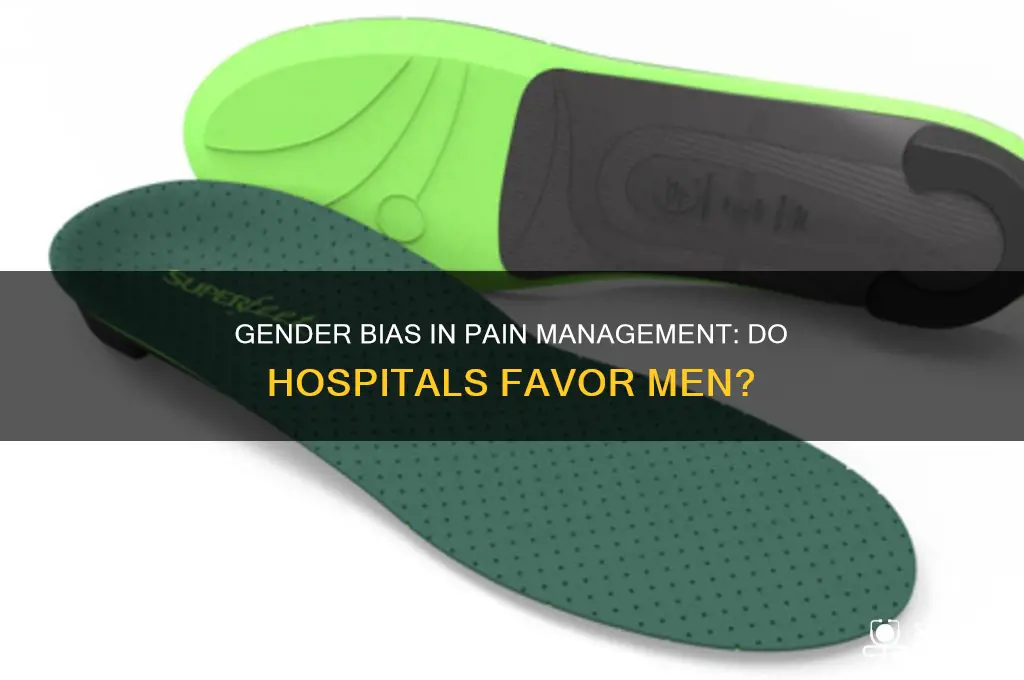are men given more pain relief than women hospitals