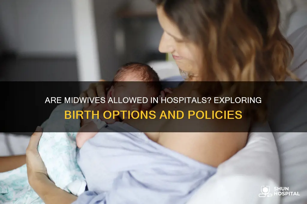 are midwives allowed in hospitals