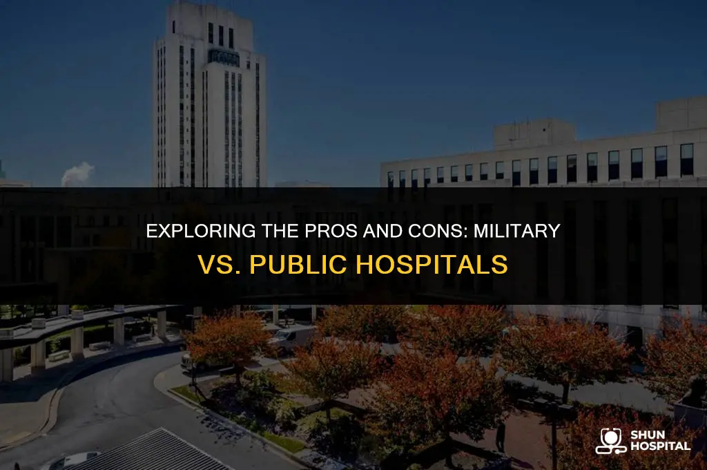 are military hospitals better than public