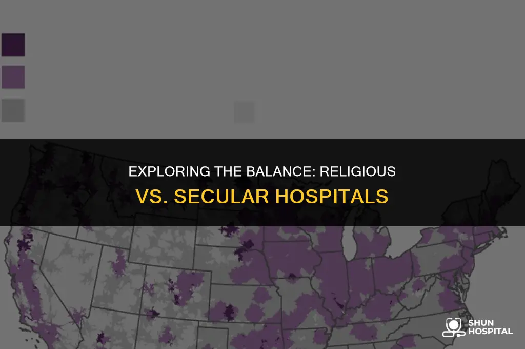 are more hospitals religious or secular