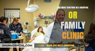 Hospital vs. Family Clinic: Where Do Most Doctors Practice?
