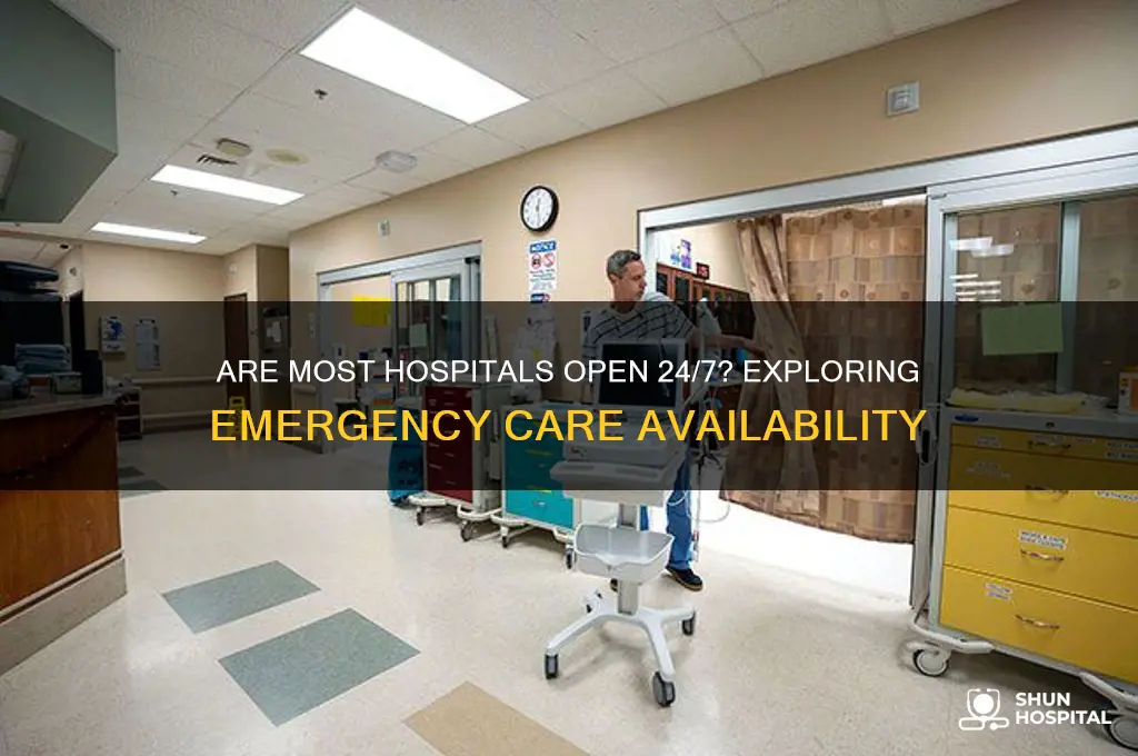 are most hospitals 24 hours