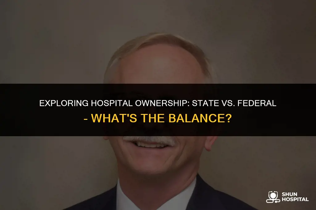 are most hospitals state or federal