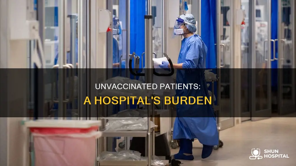 are most people in the hospital unvaccinated