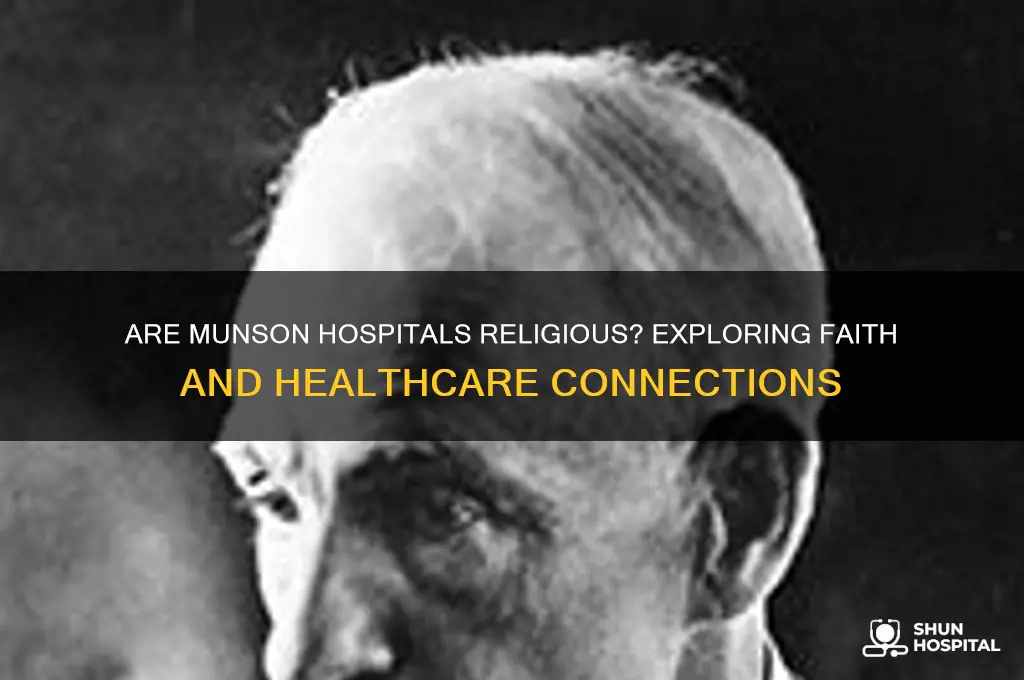 are munson hospitals religious