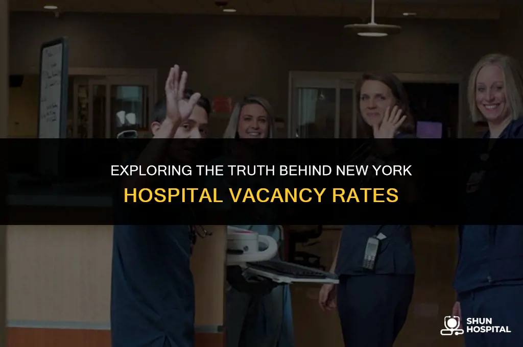 are new york hospitals 85 vacant