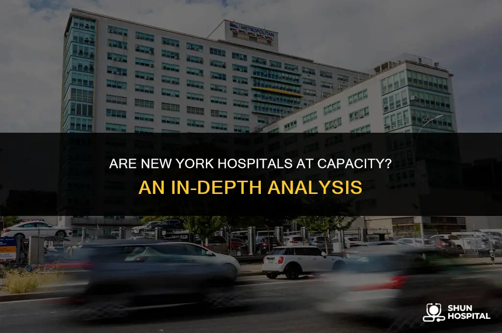 are new york hospitals at capacity