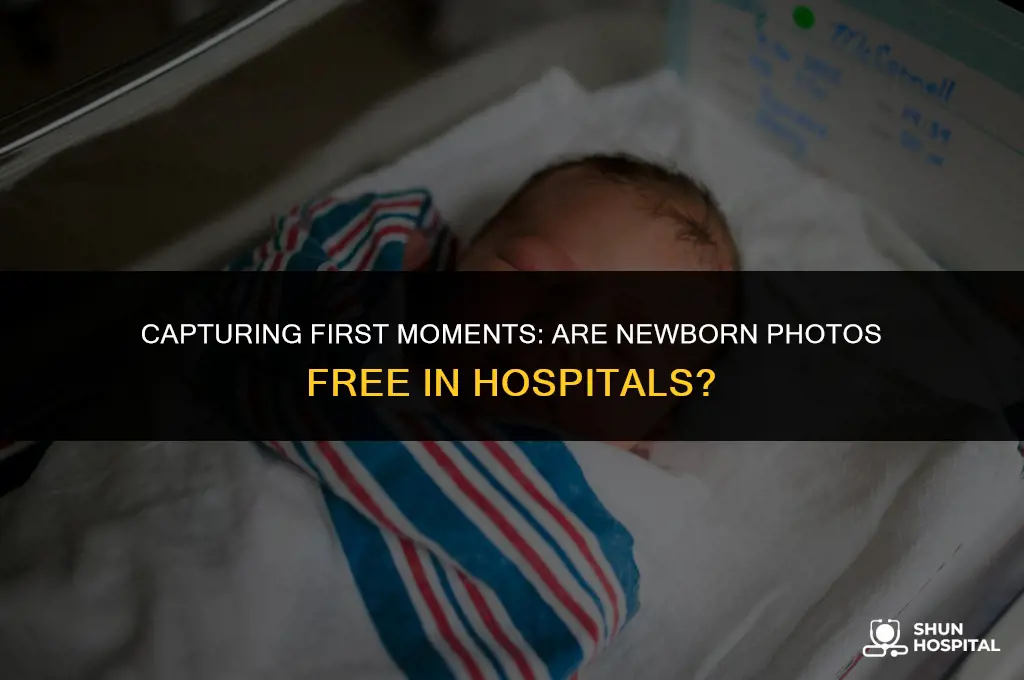 are newborn picturea free in hospital