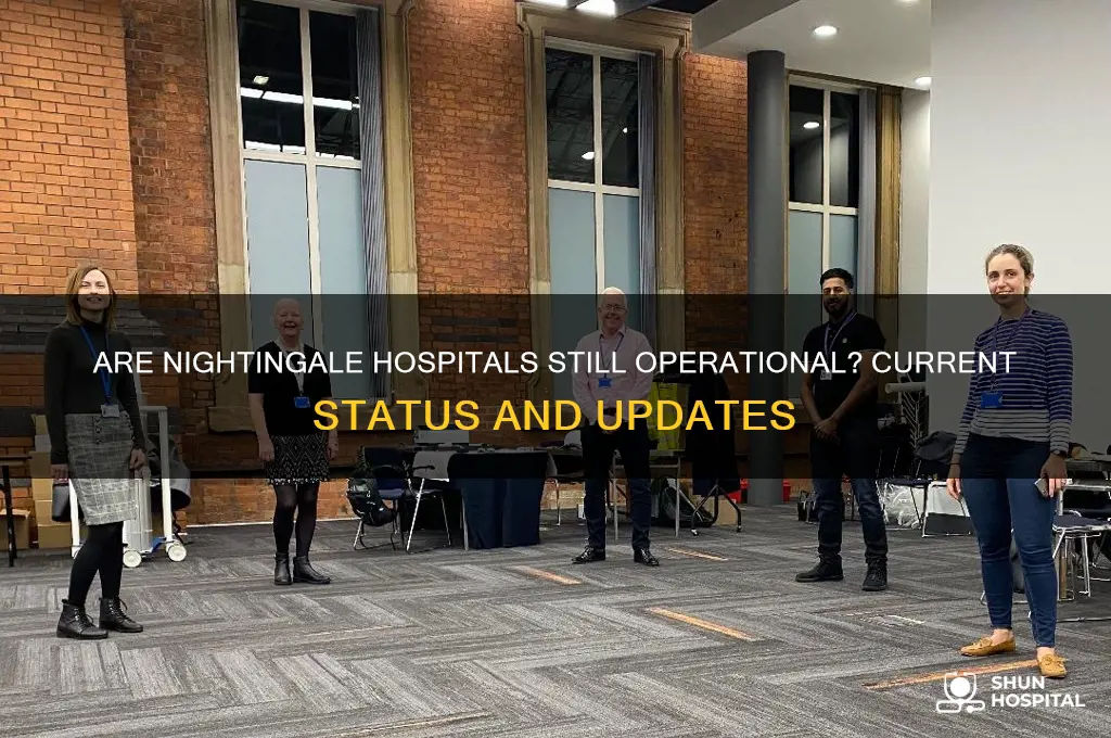 are nightingale hospitals open