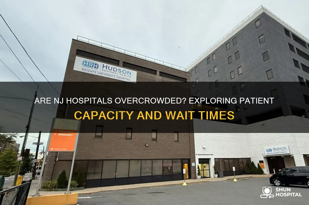 are nj hospitals crowded