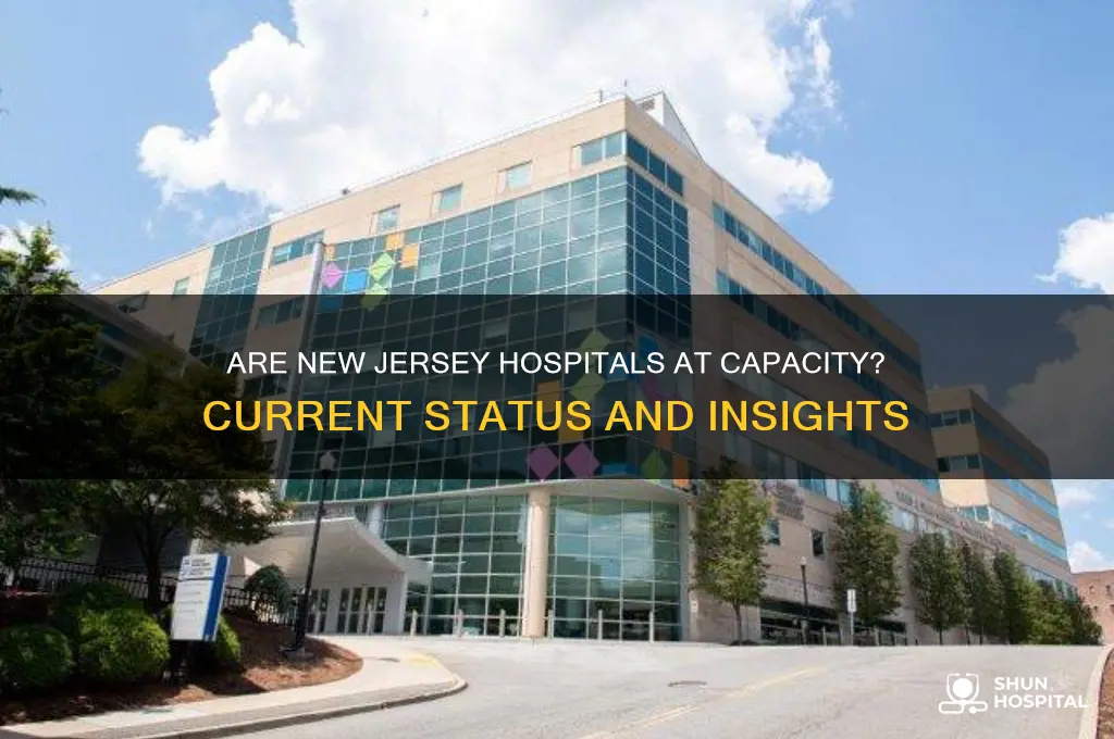 are nj hospitals full