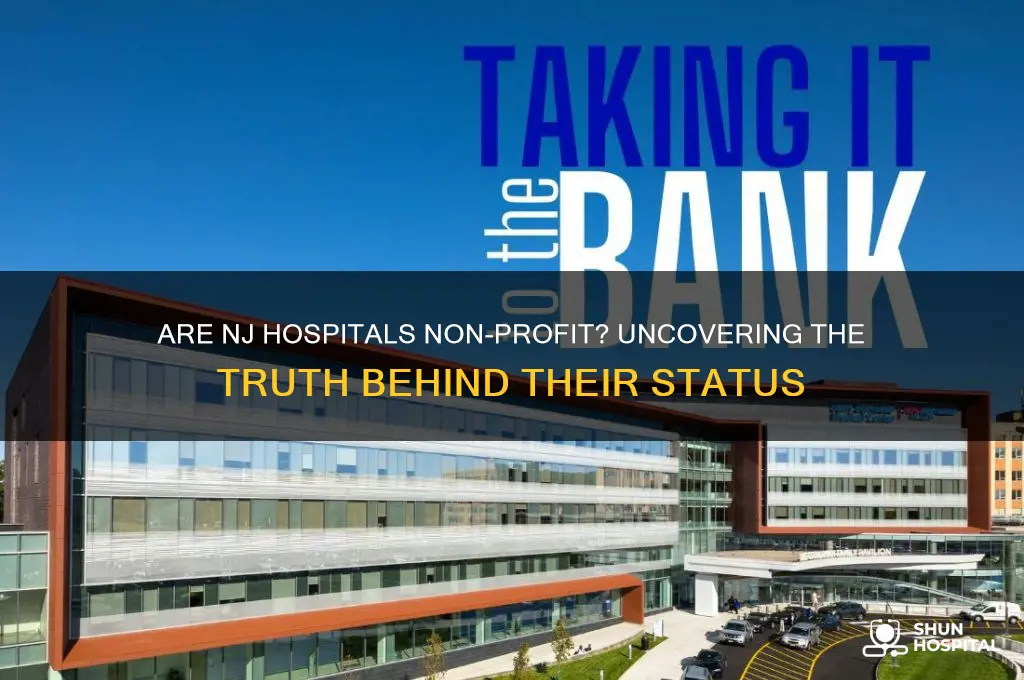 are nj hospitals non profit