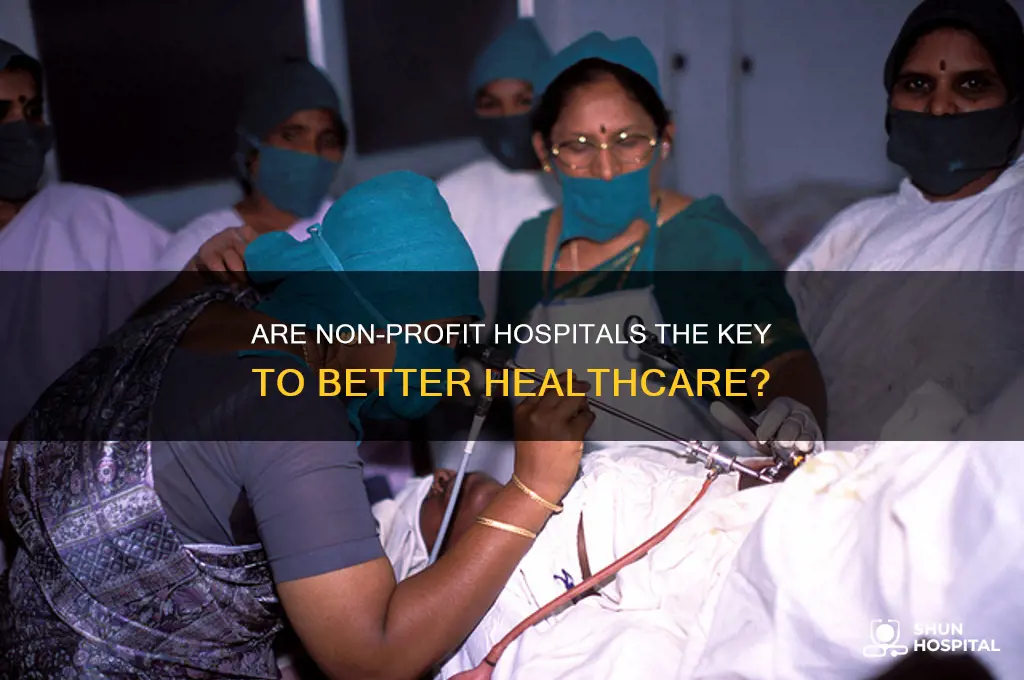are not for profit hospitals better for our healthcare system