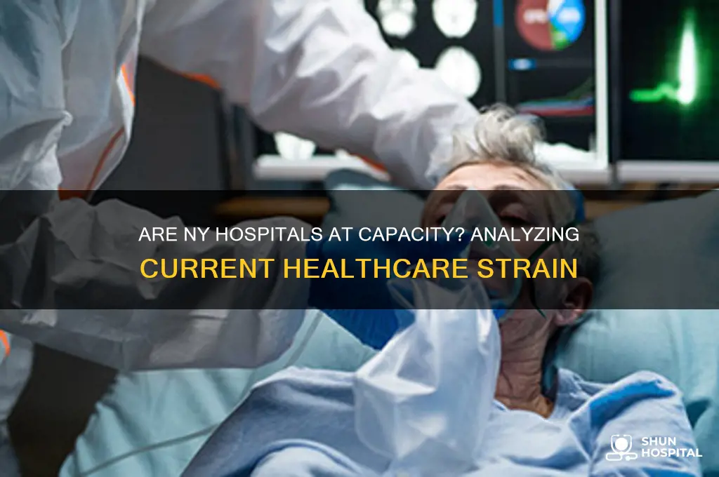 are ny hospitals at capacity