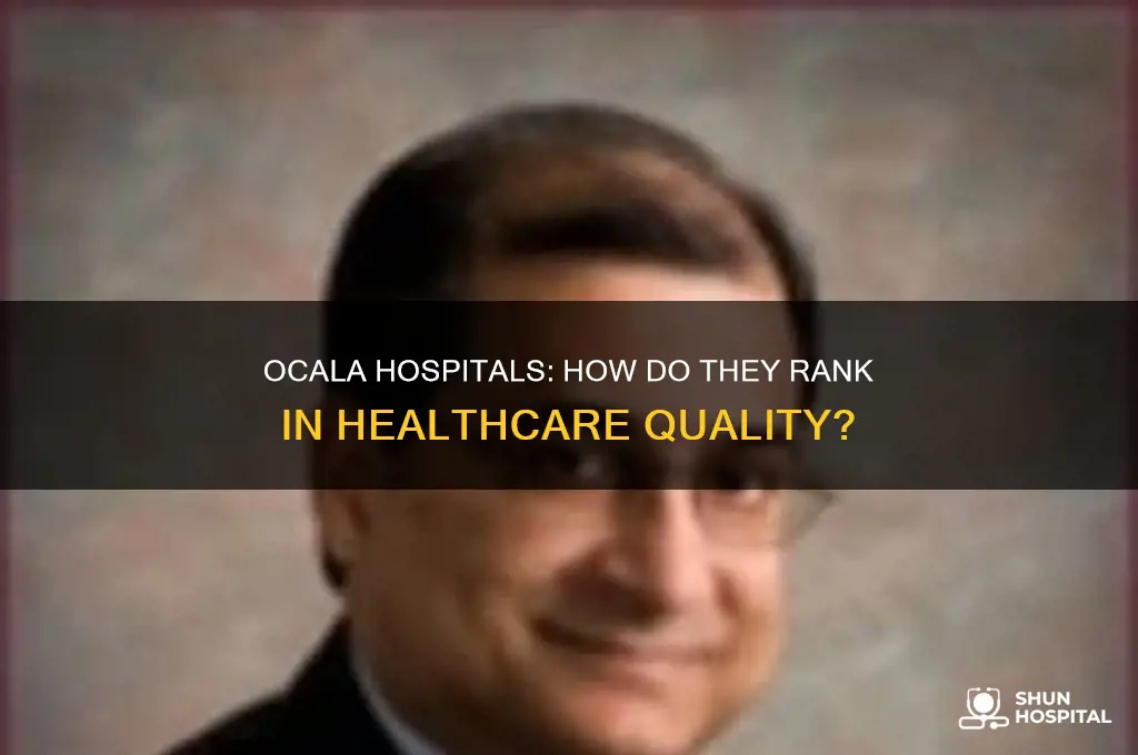 are ocala hospitals ranked highly