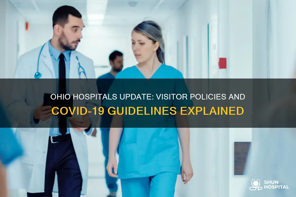 are ohio hospitals allowing visitors