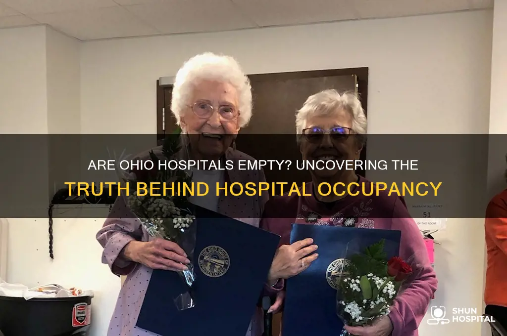 are ohio hospitals empty