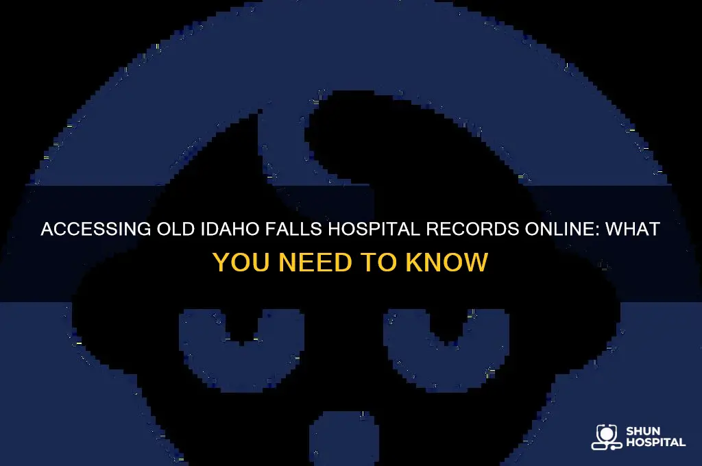 are old idaho fals hospital records available on line