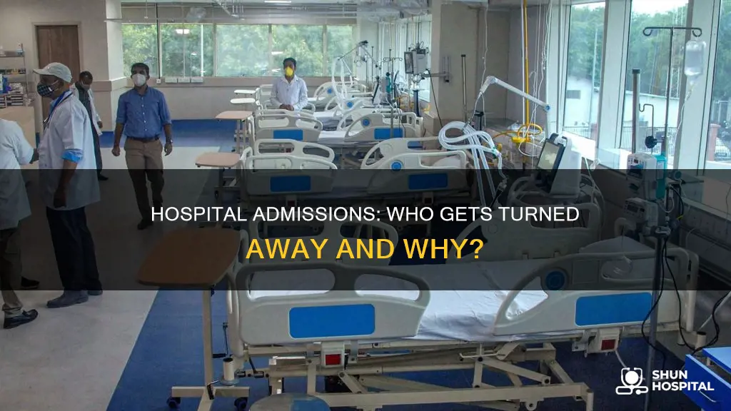are people ever turned away from hospitals