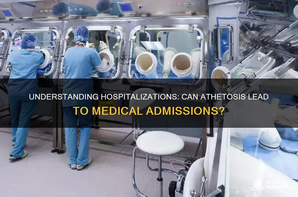 are people hospitalized for athestatis