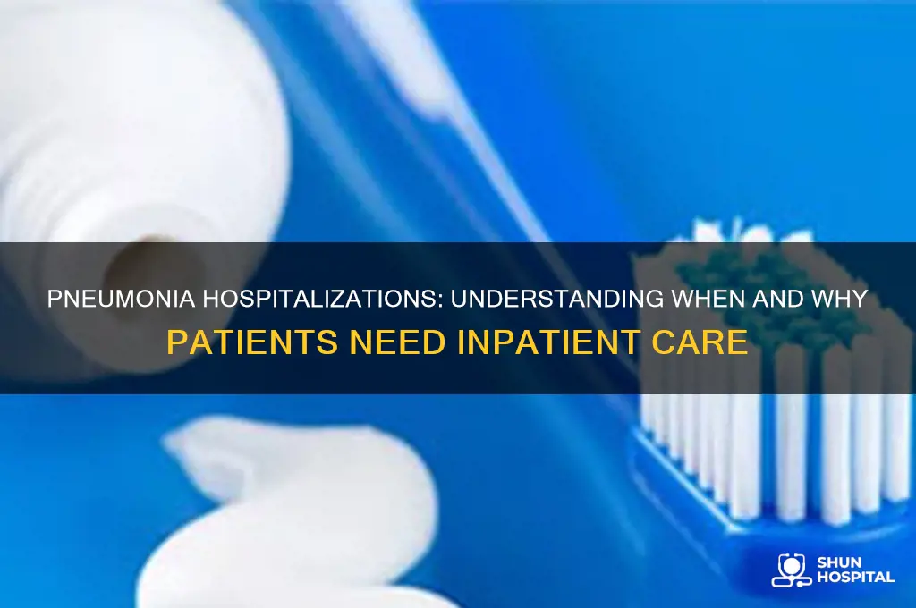 are people hospitalized for pneumonia